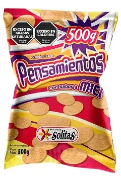 SOLITAS 500 gr PENSAMIENTOS (CAJA*8u)