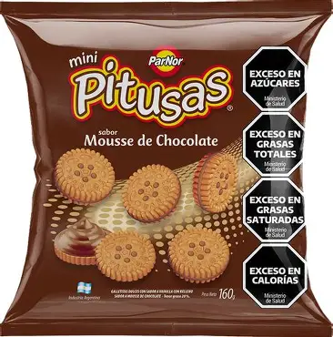 MINI PITUSAS MUSSE 160 gr  (CAJA*30u)