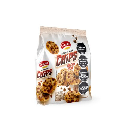 GAONA CHIPS DULCE DE LECHE (CAJA*18u)