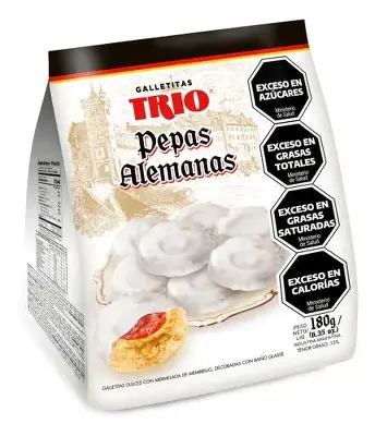 PEPAS ALEMANAS 500 gr (CAJA*10u)