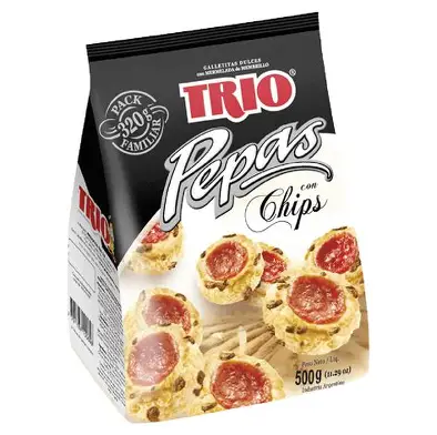 TRIO 500 gr C/CHIPS (CAJA*10u)