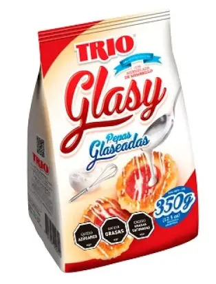 TRIO GLASY 300 gr (CAJA*12u)