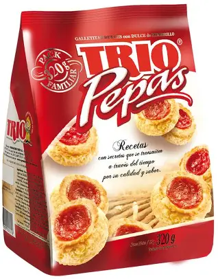 TRIO PEPAS 300 gr (CAJA*12u)