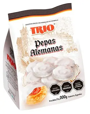 TRIO PEPAS ALEMANA 300 gr