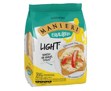 TOSTADAS LIGHT MAINIERI (CAJA*12u)