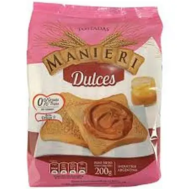 TOSTADAS MAINIERI DULCE (CAJA*12u)