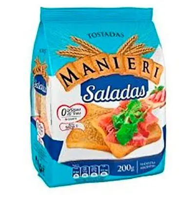 TOSTADAS MAINIERI SALADA (CAJA*12u)