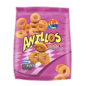 CILO ANILLITO VAINILLA 400 gr (CAJA*12u)