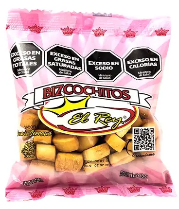 BIZCOCHO EL REY JAMON 160 gr  (CAJA*21u)