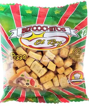 BIZCOCHO EL REY PIZZA 160 gr   (CAJA*21u)
