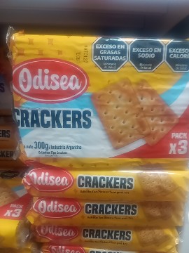 GALLETA ODISEA X 3 Und (CAJA*18u)