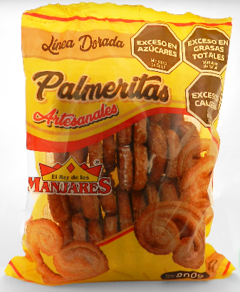 PALMERITA LINEA DORADA (CAJA*16u)