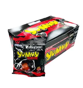 YUMMY GELATINA x 12 Und 30 gr TERROR