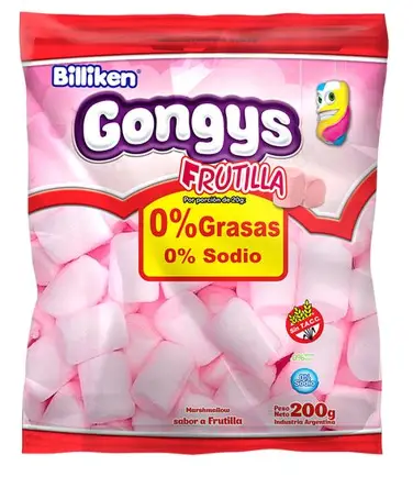 GONGYS 200 gr TRENZA FRUTILLA
