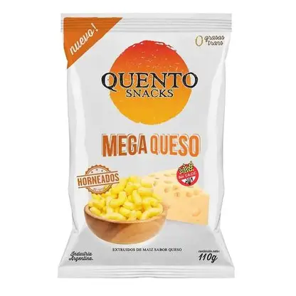 SNACK QUENTO MEGA QUESO 95 gr