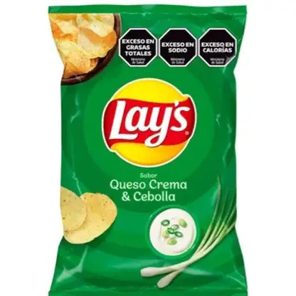PAPAS LAYS CREMA/CEBOLLA 77 gr