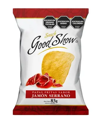 PAPAS GOOD SHOW 53 g JAMON SERRANO