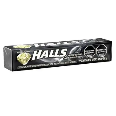 PASTILLAS HALLS STRONG