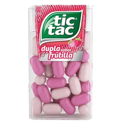 PASTILLAS TIC TAC FRUTILLA 12 x Ud