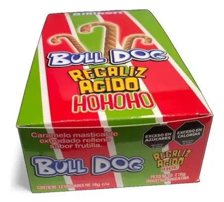 BULL DOG REGALIZ 18 g x 12 Ud HOHOHO