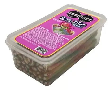 BULL DOG REGALIZ 360 g TUTI ACIDA