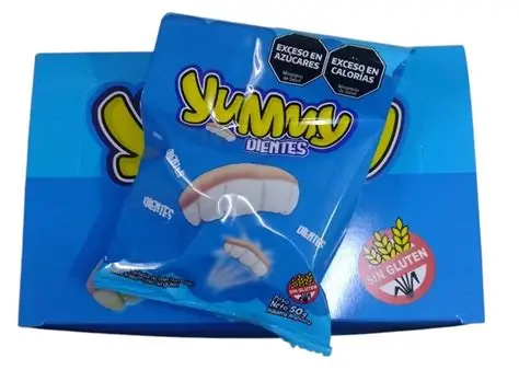 YUMMY DIENTES x 10 Ud 50 g