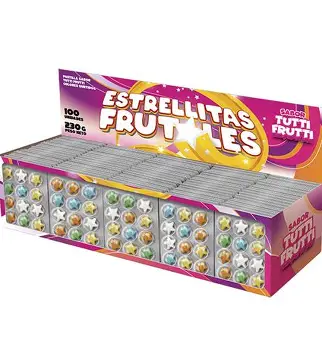 ESTRELLITAS FRUTALES x 100 Ud