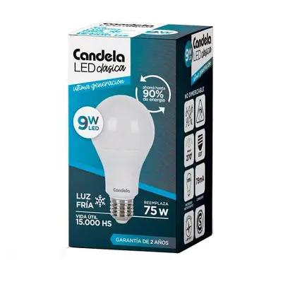 LAMPARA LEDS x 9 W