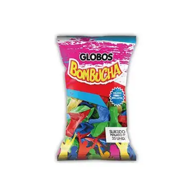 GLOBO BOMBUCHA N9 x 25 Ud