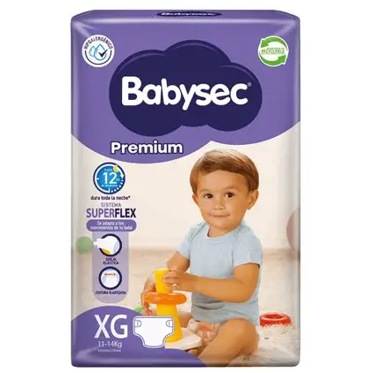 PAÑALES BABYSEC XG