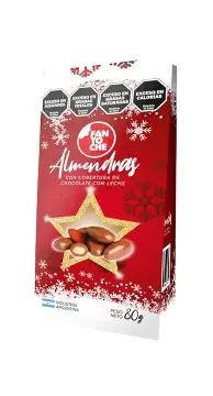ALMENDRA BANADAS FANTOCHE 80 gr (LA CAJA X 10U)