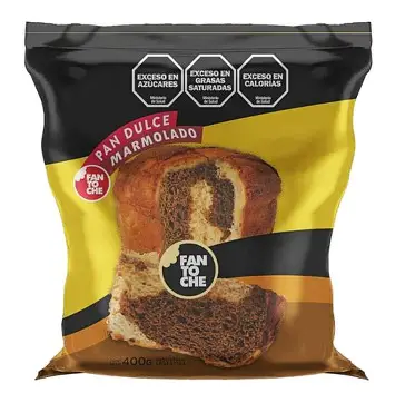 PAN DULCE FANTOCHE MARMOLADO 400 g (LA CAJA X 8U)