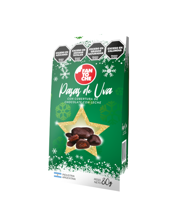 PASAS DE UVAS BAÑADAS 80 gr