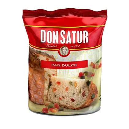 PAN DULCE DON SATUR CON FRUTA (CAJA X 6U)