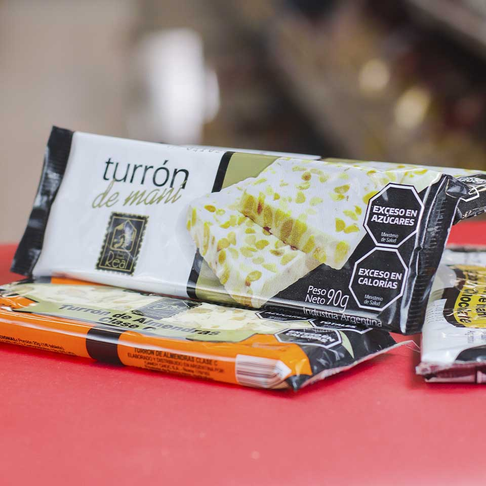 TURRON DE MANI 90 gr POSADA REAL (CAJA X 35U)