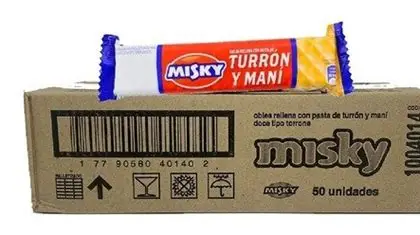 TURRON MISKY x 50 uds