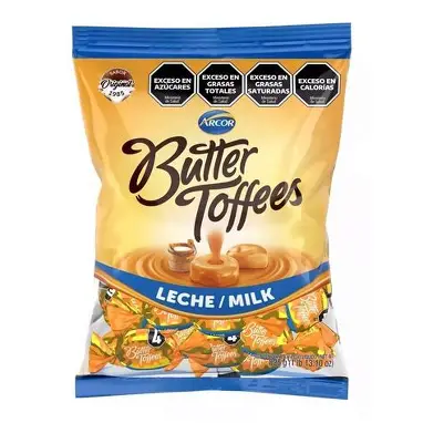 BUTTER TOFFEES LECHE 822 g.