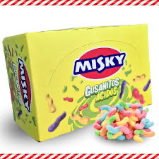 GOMITAS GUSANITOS MISKY*12
