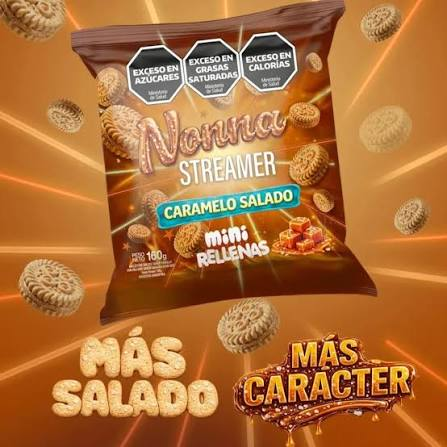 GALL MINI RELLENA 160G CARAMELO SALADO (CAJA*24u)