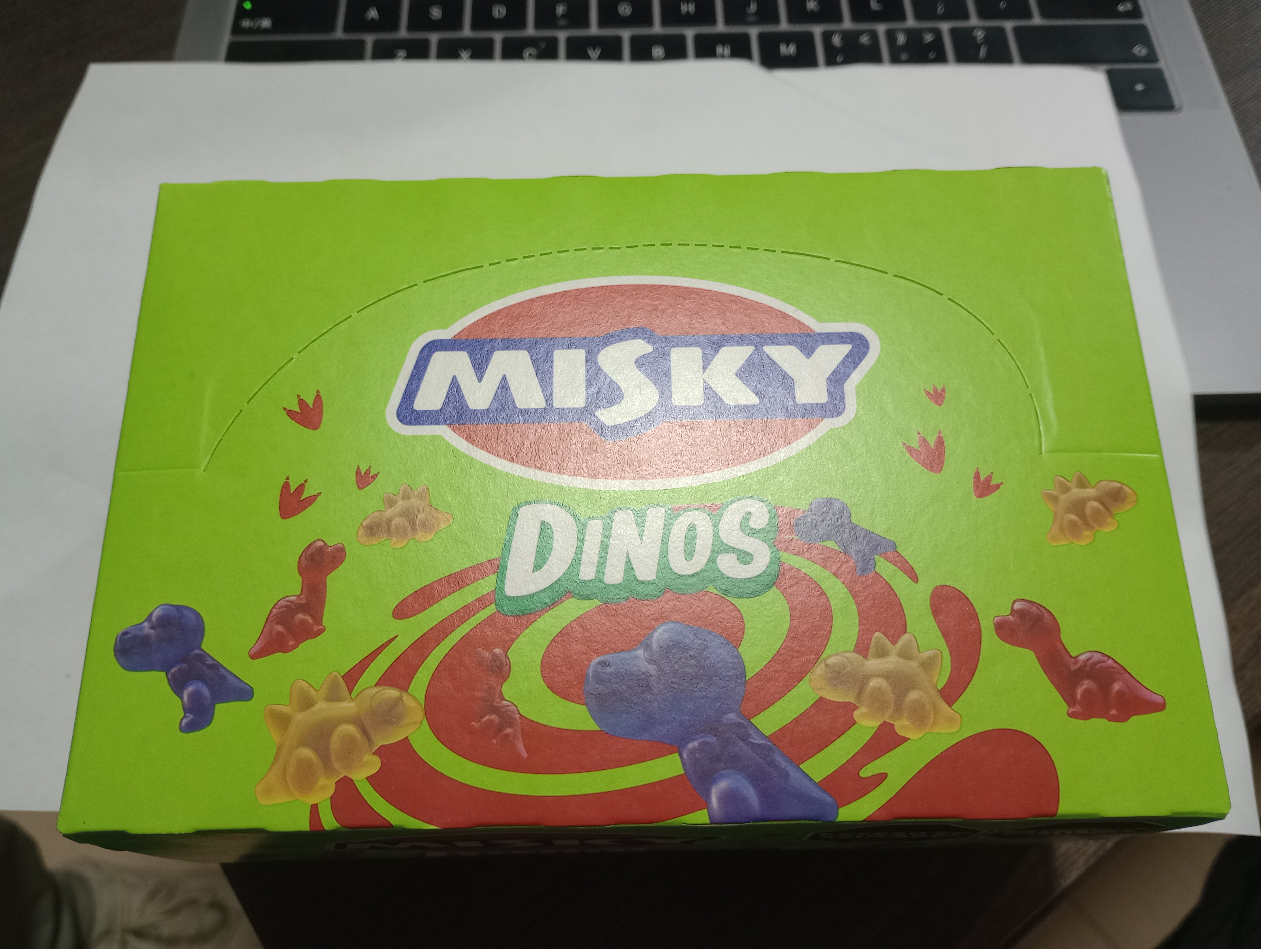 GOMAS DINO 12*30G MISKY