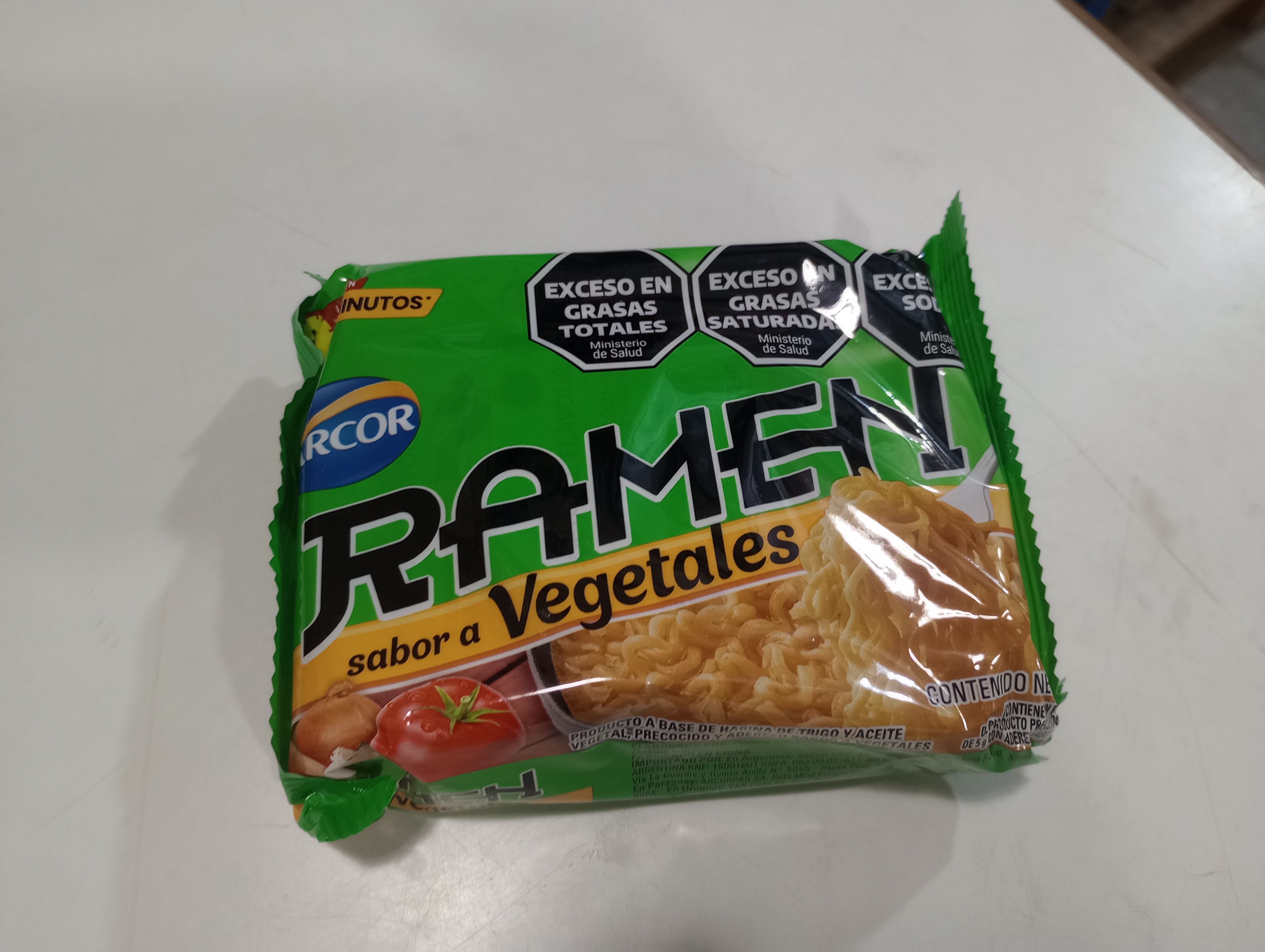 RAMEN 65G VEGETALES