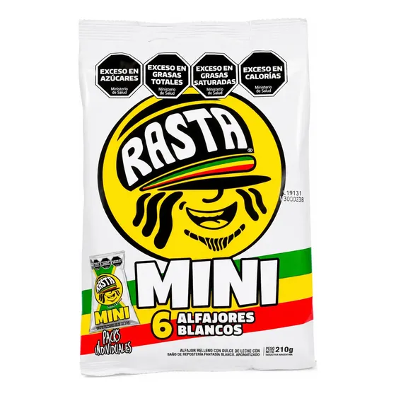 ALF MINI RASTA BLANCO *6U