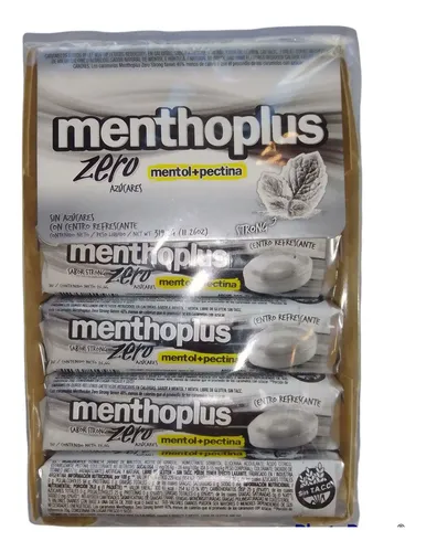 MENTHO PLUS SIN AZUCAR STRONG
