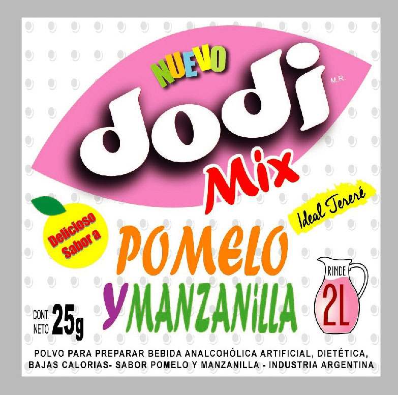 JUGOS DODI POMELO Y MANZANILLA