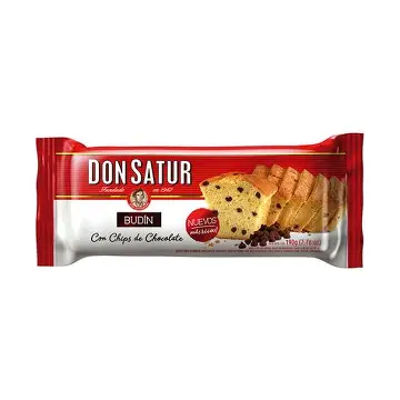 BUDIN DON SATUR CON CHIPS 180G (CAJA X 15U)