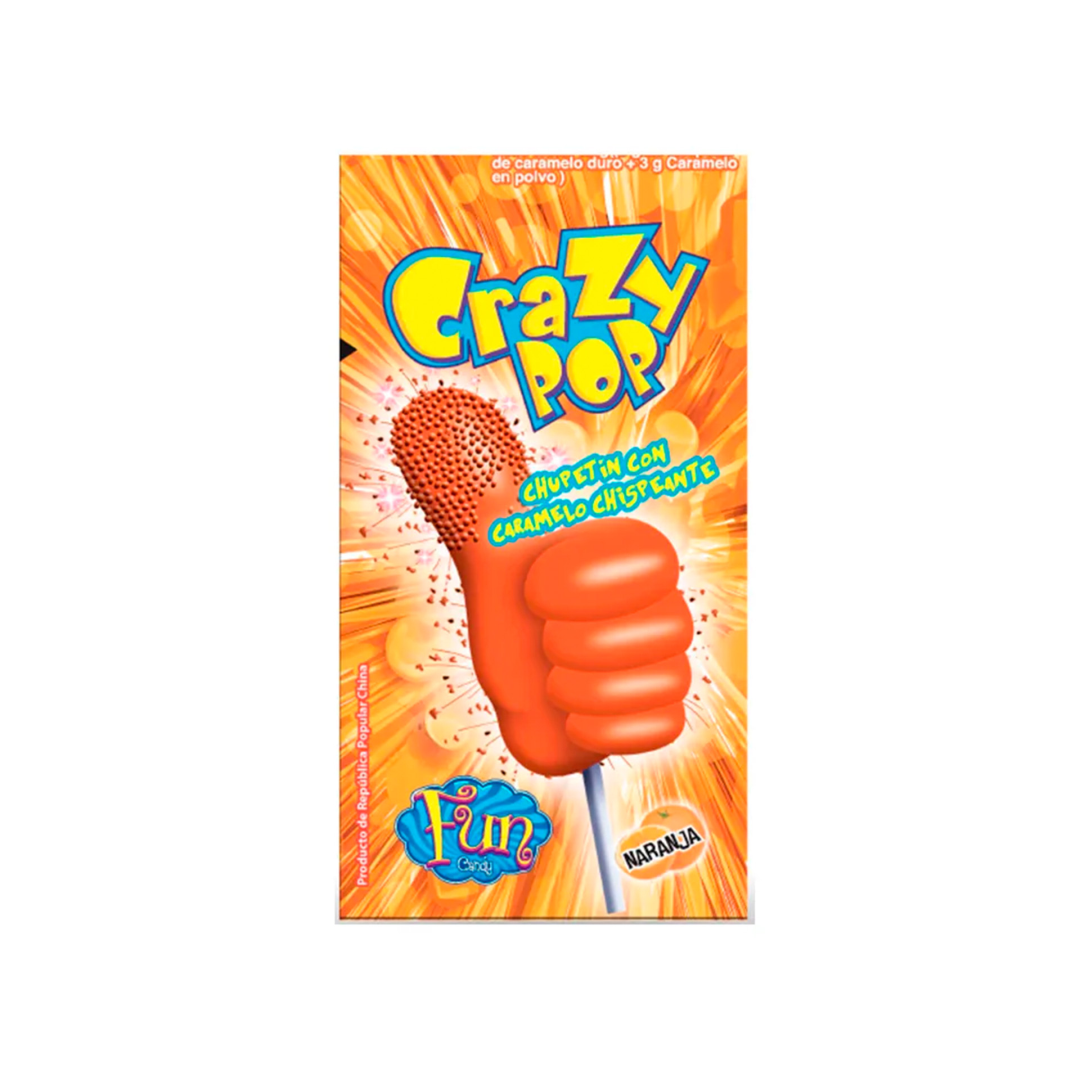 FUN CRAZY POP*20U NARANJA