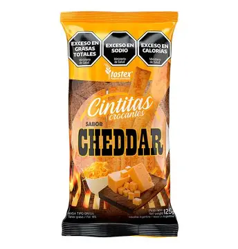 CINTA TOSTEX CHEDAR 125G