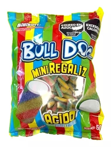 GOMA BULDO REGALIZ LADRILLITOS 500G