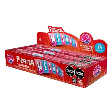 METRICO OPEN CANDY x 24 Und FRUTILLA