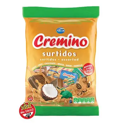 CREMINO SURTIDO ARCOR 940 g.